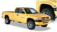 Thumbnail for Bushwacker 97-04 Dodge Dakota Fleetside Extend-A-Fender Style Flares 4pc - Black