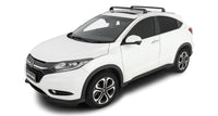 Thumbnail for Rhino-Rack 15-22 Honda HR-V 2nd Gen 4 Door SUV w/Flush Rails Vortex RVP 2 Bar Roof Rack - Black