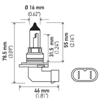 Thumbnail for Hella 9006 12V 55W Halogen Bulb