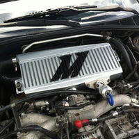 Thumbnail for Mishimoto Subaru 02-07 WRX/04-07 STi Top-Mount Intercooler Kit - Powder Coated Silver & Red Hoses