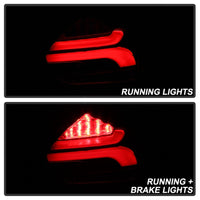 Thumbnail for Spyder 15-17 Ford Focus Hatchback LED Tail Lights w/Indicator/Reverse - Black (ALT-YD-FF155D-LED-BK)