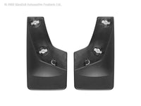 Thumbnail for WeatherTech 07-13 Chevrolet Silverado No Drill Mudflaps - Black