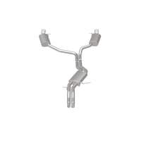 Thumbnail for MagnaFlow Sys C/B 12-15 Audi A6 / A7 3.0L V6 SS 2.5in Dual Split Rear Ext 4in Tips