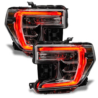 Thumbnail for Oracle 19-21 GMC Sierra 1500 RGB+W Headlight DRL Upgrade Kit - ColorSHIFT w/o Cntrl SEE WARRANTY
