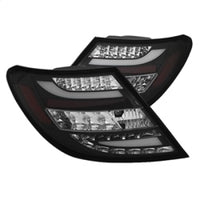 Thumbnail for Spyder Mercedes Benz W204 C-Class 11-14 LED Tail Lights - Blk ALT-YD-MBZC11-LED-BK
