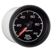Thumbnail for Autometer ES 52mm 0-100 PSI Mechanical Oil Pressure Gauge