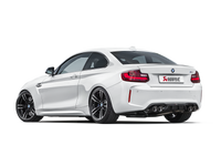 Thumbnail for Akrapovic 16-17 BMW M2 F87 (Excl M2 Competition) Evolution Line Cat Back (Titanium) w/Carbon Tips