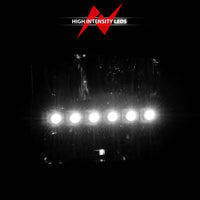 Thumbnail for ANZO 2000-2004 Ford Excursion Crystal Headlights Black w/ LED 1pc