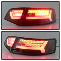 Thumbnail for Spyder 09-12 Audi A6 LED Tail Lights - Black (ALT-YD-AA609-LED-BK)