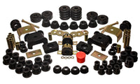 Thumbnail for Energy Suspension 73-80 Chev/GMC 4WD w/Aftermarket Front Springs Black Hyper-Flex Master Bushing Set