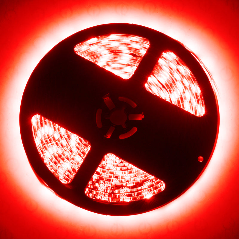 Oracle Exterior Black Flex LED Spool - Red