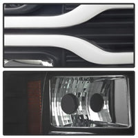 Thumbnail for Spyder Chevy Silverado 1500 07-13 Version 3 Projector Headlights - Black PRO-YD-CS07V3-LBDRL-BK