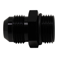 Thumbnail for DeatschWerks 10AN ORB Male to 10 AN Male Flare Adapter (Incl O-Ring) - Anodized Matte Black