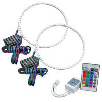 Thumbnail for Oracle Jeep Wrangler 07-17 Halo Kit - ColorSHIFT w/ Simple Controller SEE WARRANTY