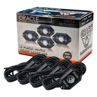 Thumbnail for Oracle Underbody Wheel Well Rock Light Kit - White (4PCS) - 5000K SEE WARRANTY