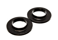 Thumbnail for Energy Suspension Universal 2 1/8in ID 3 3/4in OD 3/4in H Black Coil Spring Isolators (2 per set)