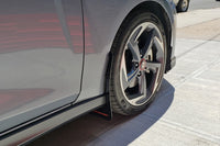 Thumbnail for Rally Armor 19-21 Hyundai Veloster Turbo/2.0/R-Spec Black UR Mud Flap w/Red Logo