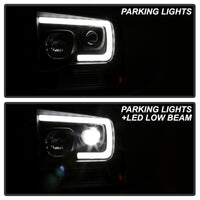Thumbnail for Spyder 05-07 Ford F250/350/450 Super Duty Projector LED Black PRO-YD-FS05V2PL-BK