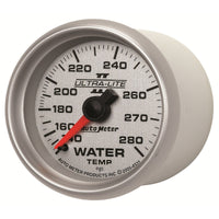 Thumbnail for Autometer Ultra-Lite II 52mm 140-280 Deg F Mechanical Water Temp Gauge