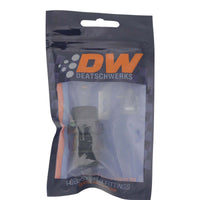 Thumbnail for DeatschWerks 10AN ORB Male to 10AN ORB Male Swivel Adapter - Anodized Matte Black