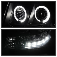 Thumbnail for Spyder Chevy Suburban 1500 07-14 Projector Headlights LED Halo LED Blk Smke PRO-YD-CSUB07-HL-BSM