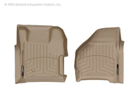 Thumbnail for WeatherTech 99-07 Ford F250/F350/F450/F550 Super Duty Regular Cab Front FloorLiner - Tan