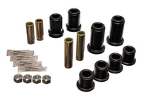 Thumbnail for Energy Suspension 01-06 GM Silverado C2500 HD 2WD/K2500 HD 4WD Blk Front End Control Arm Bushing Set