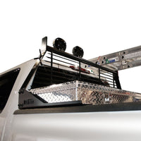 Thumbnail for Westin 1999-2018 Chevrolet/Ford/GMC/Toyota Silverado/Sierra 1500/2500/3500 HD Headache Rack - Black