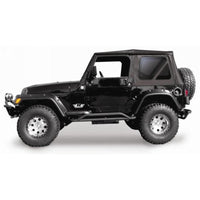Thumbnail for Rampage 1997-2006 Jeep Wrangler(TJ) Complete Top - Black Diamond