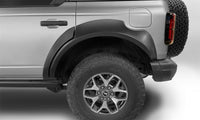 Thumbnail for Bushwacker 2021+ Ford Bronco 4-Door Extend-A-Flares 4pc - Black