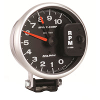 Thumbnail for AutoMeter Gauge Tachometer 5in. 10K RPM Pedestal W/ Red Line Sport-Comp