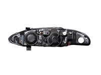 Thumbnail for ANZO 1997-1999 Mitsubishi Eclipse Projector Headlights w/ Halo Black G2