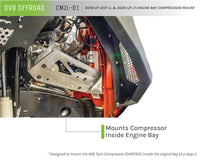 Thumbnail for DV8 Offroad 2018+ Jeep JL / JT Engine Bay Compressor Mount