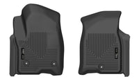 Thumbnail for Husky Liners 21-23 Chevy Tahoe / 21-23 Cadillac Escalade X-Act Contour Black Front Seat Floor Liners