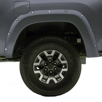 Thumbnail for EGR 16+ Toyota Tacoma w/Mudflap Bolt-On Look Color Match Fender Flares - Set - MagneticGray