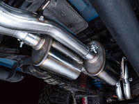 Thumbnail for AWE 16-22 Toyota Tacoma 0FG Catback Exhaust w/ BashGuard - Dual Chrome Silver Tips