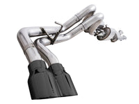 Thumbnail for AWE 16-22 Toyota Tacoma 0FG Catback Exhaust w/ BashGuard - Dual Diamond Black Tips