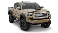 Thumbnail for Bushwacker 16-18 Toyota Tacoma Pocket Style Flares 4pc 60.5/73.7in Bed - Black