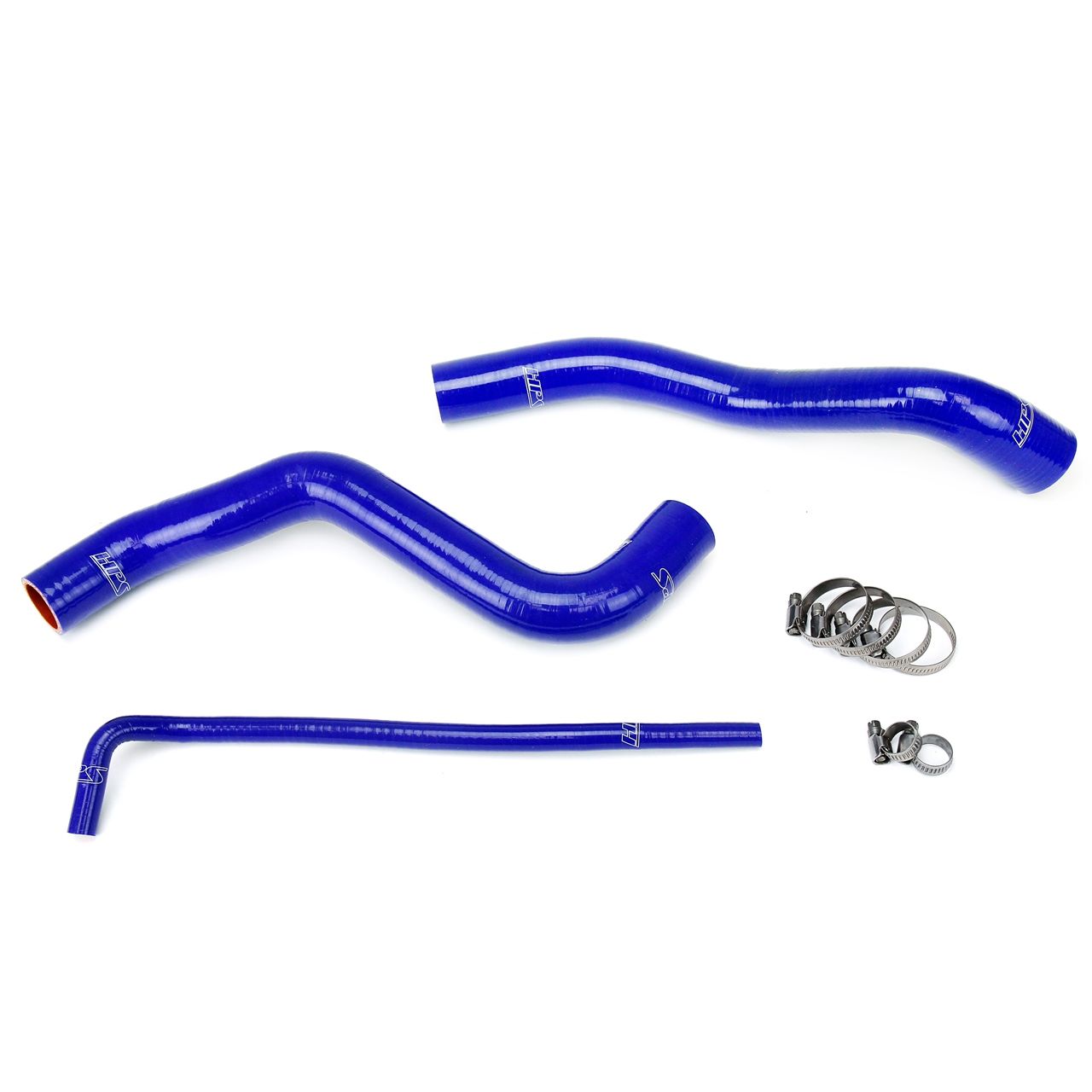 HPS Blue Reinforced Silicone Radiator Hose Kit Coolant for Chevy 12-15 Camaro SS ZL1 6.2L Z28 7.0L V8
