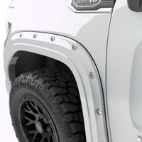 Thumbnail for EGR 19-23 Gmc Sierra 1500 Summit Traditional Bolt-On Look Fender Flares White Set Of 4