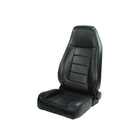 Thumbnail for Rugged Ridge High-Back Front Seat Reclinable Black 76-02 CJ&Wrangle
