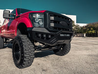 Thumbnail for Road Armor 11-16 Ford F-250 SPARTAN Front Bumper - Tex Blk