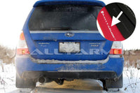 Thumbnail for Rally Armor 03-08 Subaru Forester Red UR Mud Flap w/ White Logo