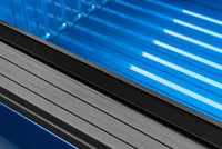 Thumbnail for Lund 04-18 Ford F-150 (8ft. Bed) Genesis Roll Up Tonneau Cover - Black