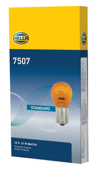 Thumbnail for Hella Bulb 7507 12V 21W BAU15s S8 AMBER