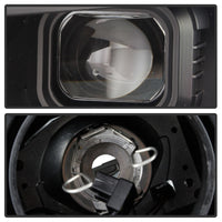 Thumbnail for Spyder Chevy Camaro 16-18 Halogen Model Projector Headlights Black PRO-YD-CCAM16HALSI-SEQ-BK