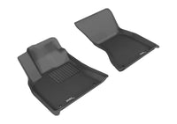 Thumbnail for 3D MAXpider 2014-2019 Porsche Macan Kagu 1st Row Floormat - Black