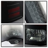 Thumbnail for Spyder Dodge Ram 1500 09-14 LED Tail Lights Incandescent- Blk Smke ALT-YD-DRAM09-LED-BSM