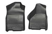 Thumbnail for Husky Liners 03-12 Dodge Ram 1500/2500/3500 Series Regular/Quad Cab WeatherBeater Black Floor Liners
