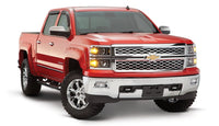 Thumbnail for Bushwacker 14-18 Chevy Silverado 1500 Fleetside Pocket Style Flares 4pc - Black